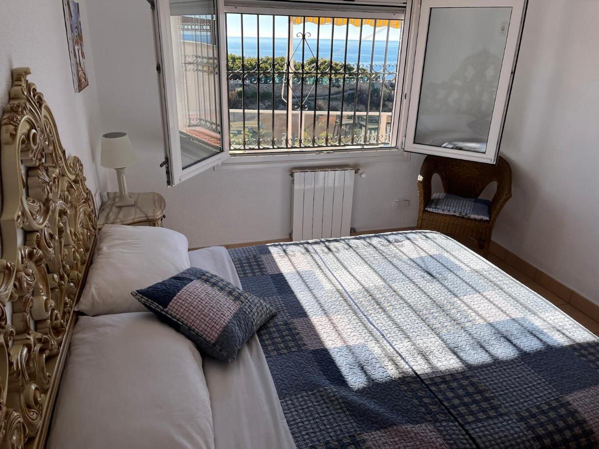 Delightful Burriana House With Magnificent Beach & Sea Views. Nerja Εξωτερικό φωτογραφία